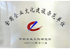 全國(guó)文化示范證書(shū)